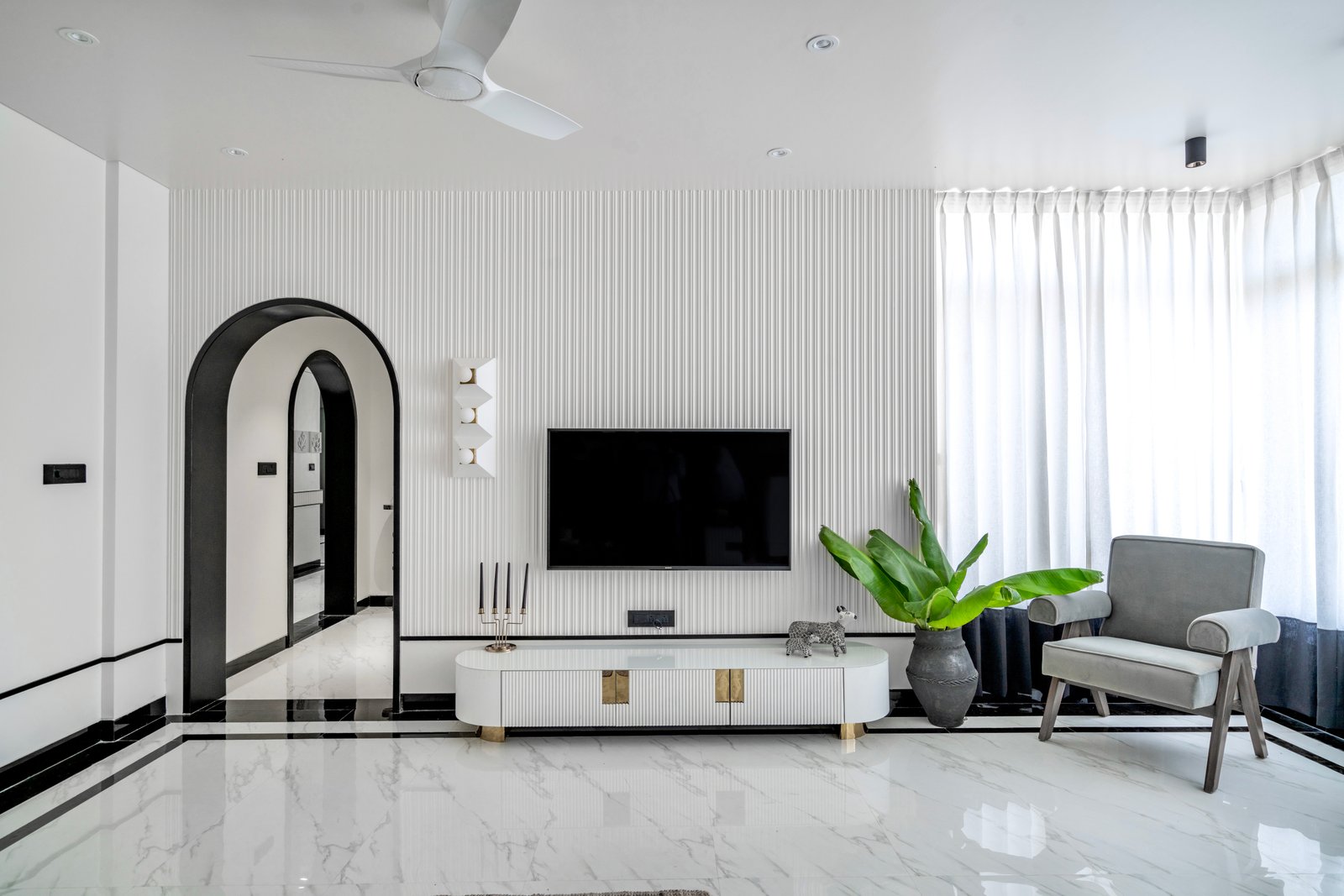 Ravet Homes residence interior design, Pune